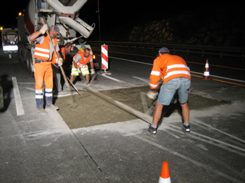 A 1 West Autobahn Betonfeldsanierungen 2013_2