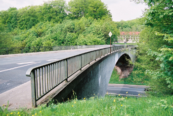 A 3 Autobahn Anschlußstelle Weibersbrunn im Spessart 32