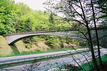 A 3 Autobahn Frankfurt - Nürnberg im Spessart 08