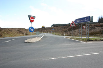 Autobahn A3 Anschlußstelle Weibersbrunn 4