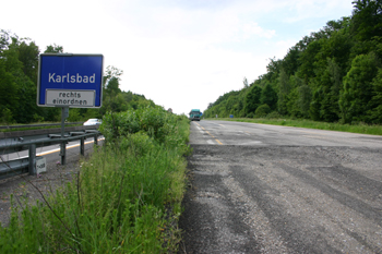 Autobahn A8 Karlsruhe Stuttgart Vollausbau Bocksbachtalbr�cke Karlsbad 38