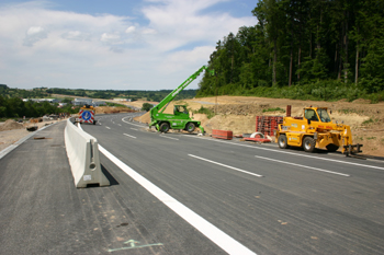 Autobahn A8 Karlsruhe Stuttgart Vollausbau Pfinztalbr�cke N�ttingen 46
