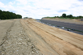 Autobahn A8 Karlsruhe Stuttgart sechsstreifiger Autobahnausbau Karlsbad N�ttingen 29