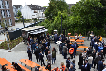 Autobahn GmbH Rheinland Einweihung Feier Verwaltungsgeb�ude Krefeld 218
