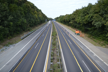 Autobahnbr�cke A46 Hagen Hammacherstra�e Legobr�cke Bausteinbr�cke 45