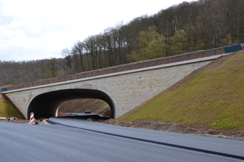 Autobahnneubau A44 Lückenschluß Kassel Eschwege Eisenach Ringgau Sontra Anschlußstelle 59