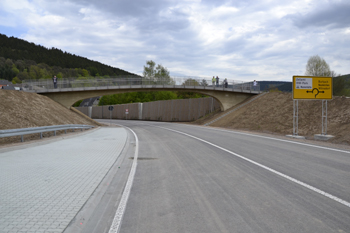 Bundestra�e B62n H�ttentalstra�e Siegen Eiserfeld Niederschelden