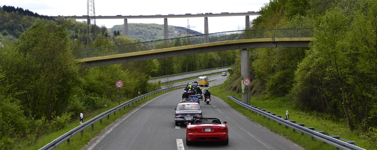 Bundestra�e B62n H�ttentalstra�e Siegen Eiserfeld Niederschelden 4