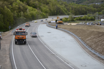 Bundestra�e B62n H�ttentalstra�e Siegen Eiserfeld Niederschelden Verkehrsfreigabe 13
