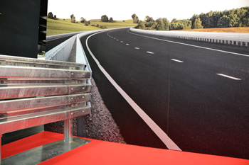 DeuSAT K�ln 2019 Stra�enausstatter Verkehrssicherheit Stra�enverkehrstechnik Stahlschutzleitplanke 44