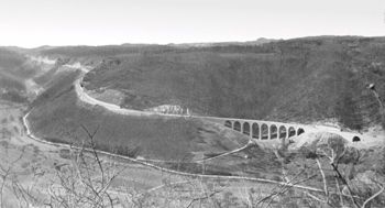 Reichsautobahn Drackensteiner Hang Albabstieg Drachenlochbr�cke A 8 Autobahngeschichte 21