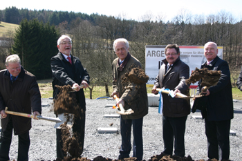 Spatenstich sechstreifiger Ausbau Autobahn bei Weibersbrunn 6