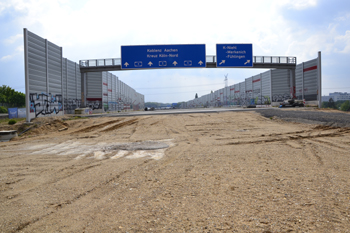 Stahlbr�cke Hohlkasten Rheinbr�ckenbau Stahlverbundkonstruktion