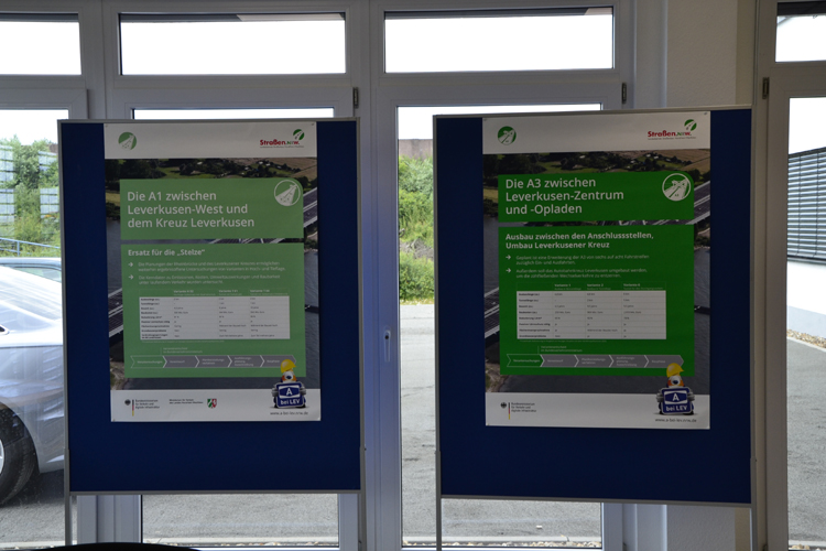 Stra�en.NRW B�rgerb�ro Rheinbr�cke K�ln-Merkenich Leverkusen Autobahnbr�cke Neubau Verkehrssicherheit 06