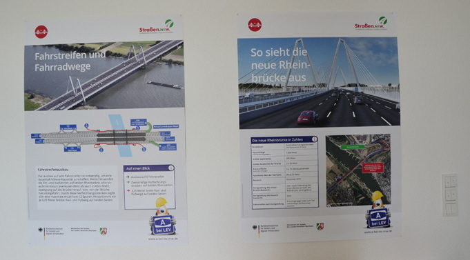 Stra�en.NRW B�rgerb�ro Rheinbr�cke K�ln-Merkenich Leverkusen Autobahnbr�cke Neubau Verkehrssicherheit 15