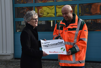 Stra�en.NRW Direktorin Elfriede Sauerwein-Braksiek M�glichmacher �berbr�cker Wegfreimacher Inbewegungbringer