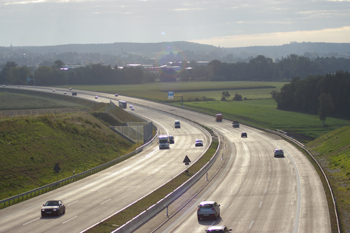 Verkehrsfreigabe A8 �PP Modell G�nzburg - Augsburg 75