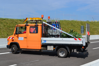 Verkehrsfreigabe Autobahn Hessisch-Lichtenau A 44 Kassel - Eisenach Betriebsdienst 68