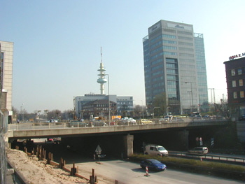 A59 Autobahnausbau Duisburg Hauptbahnhof Portsmouthplatz 7