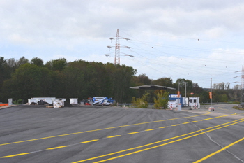 Autobahn Rheinbr�cke Duisburg Neuenkamp A40 Vollsperrung Verkehrsfreigabe 22
