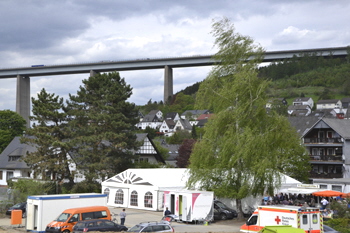 Bundestra�e B62n H�ttentalstra�e Siegen Eiserfeld Niederschelden 2